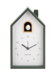 Karlsson Jungle Green Modern Cuckoo Alarm Clock - Image 3 of 5