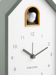 Karlsson Jungle Green Modern Cuckoo Alarm Clock - Image 4 of 5