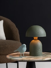Leitmotiv Jungle Green Boaz Textured Table Lamp - Image 1 of 3
