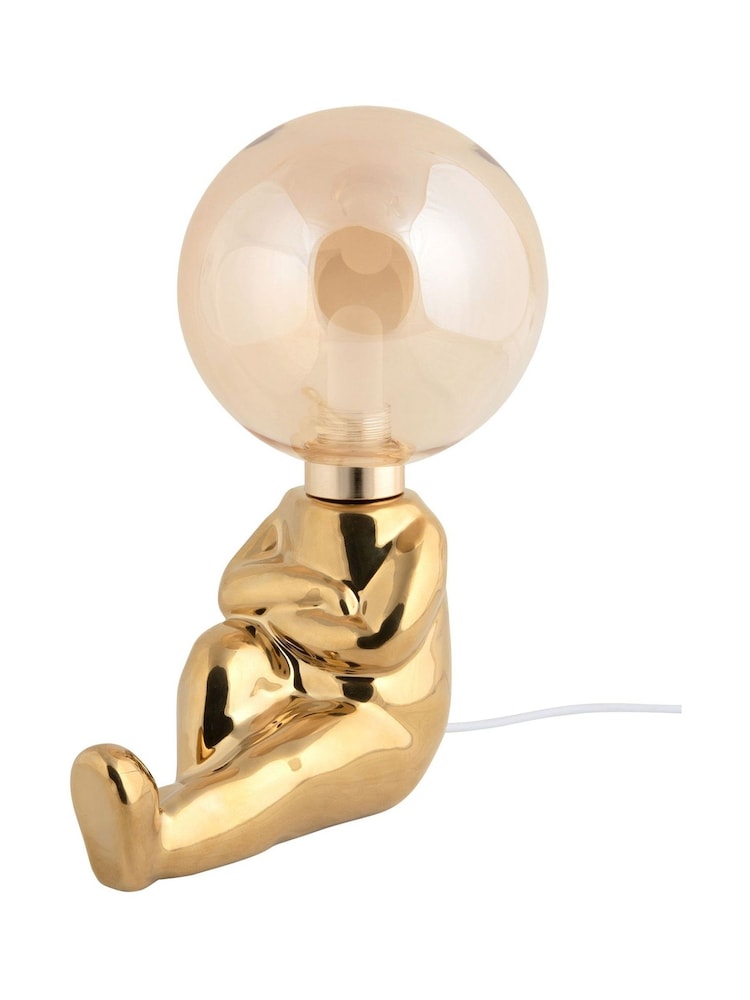 Leitmotiv Gold Plated LED Joey Table Lamp - Image 2 of 4