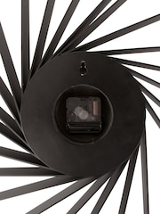 Karlsson Black Helix Wall Clock - Image 5 of 5