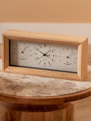 Karlsson White Neat Alarm Clock - Image 1 of 4