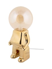 Leitmotiv Gold Plated LED Ross Table Lamp - Image 2 of 5