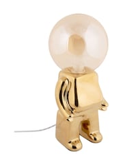 Leitmotiv Gold Plated LED Ross Table Lamp - Image 3 of 5