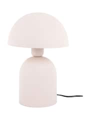 Leitmotiv Warm Grey Boaz Textured Table Lamp - Image 3 of 4