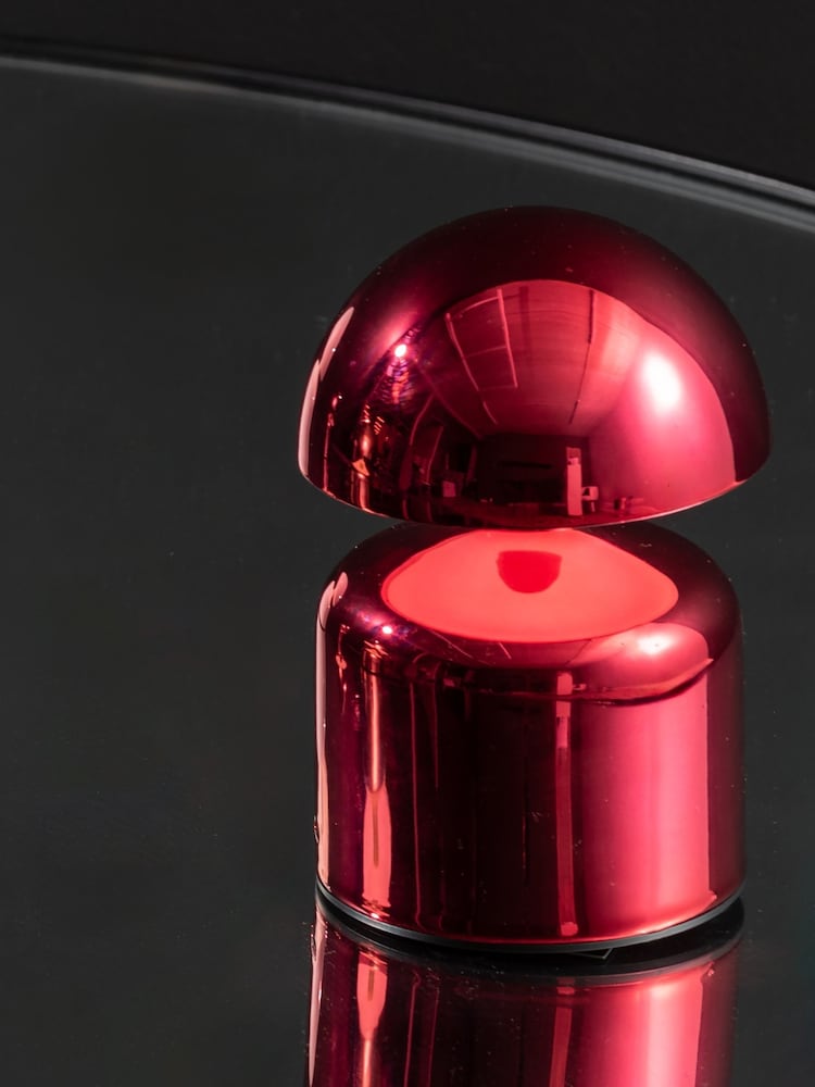 Leitmotiv Dark Pink Plated Impetu LED Table Lamp - Image 1 of 5