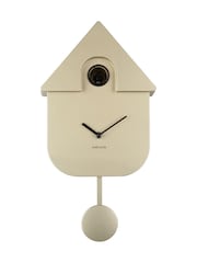 Karlsson Metallic Gold Modern Cuckoo Wall Clock - Image 3 of 5