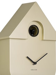 Karlsson Metallic Gold Modern Cuckoo Wall Clock - Image 4 of 5