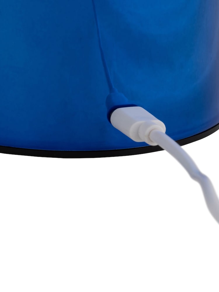 Leitmotiv Dark Blue Plated Impetu LED Table Lamp - Image 5 of 5