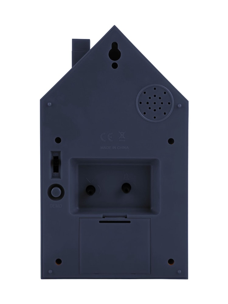 Karlsson Dark Blue Modern Cuckoo Alarm Clock - Image 5 of 5