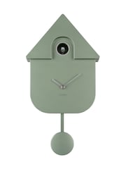 Karlsson Jungle Green Modern Cuckoo Wall Clock - Image 3 of 5