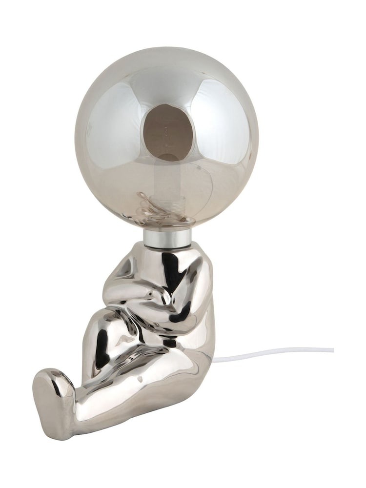 Leitmotiv Chrome LED Joey Table Lamp - Image 2 of 4