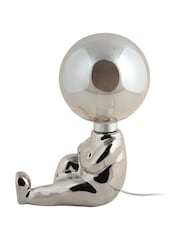 Leitmotiv Chrome LED Joey Table Lamp - Image 4 of 4