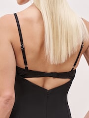 Because Of Alice Black Tailored Bustier Maxi Dress - Image 6 of 7