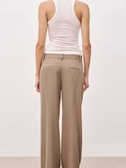 Because Of Alice Brown Mid Rise Wide Leg Trousers - Image 3 of 7
