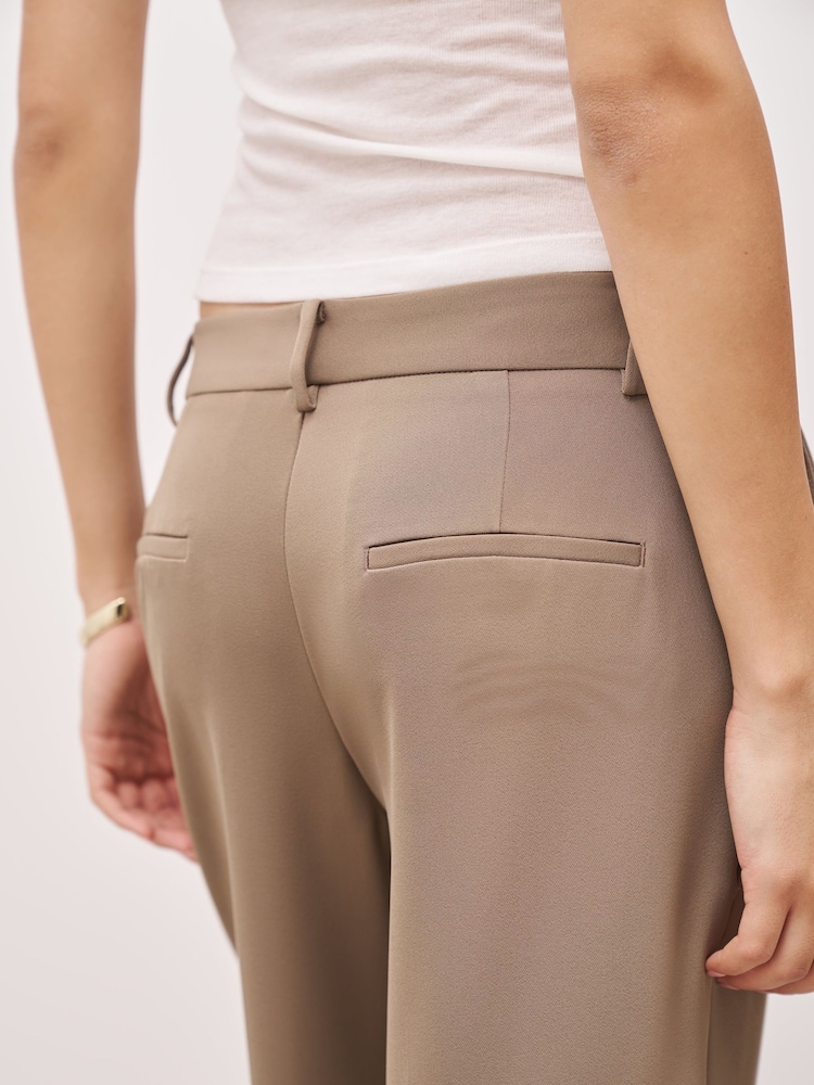Because Of Alice Brown Mid Rise Wide Leg Trousers - Image 6 of 7