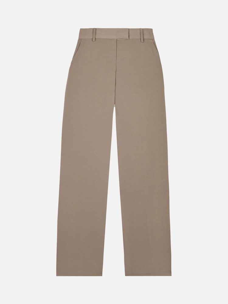 Because Of Alice Brown Mid Rise Wide Leg Trousers - Image 7 of 7