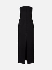 Because Of Alice Black Strapless Peplum Maxi Dress - Image 5 of 5