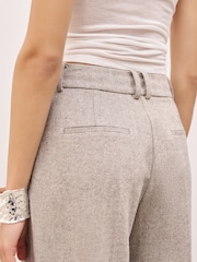 Because Of Alice Herringbone Wide Leg Trousers - Image 6 of 7