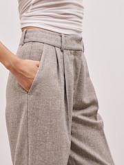 Because Of Alice Herringbone Wide Leg Trousers - Image 7 of 7