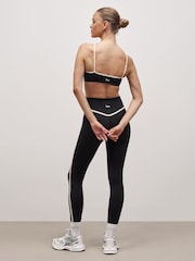 Because Of Alice Black Base Contrast Trim Leggings - Image 2 of 5