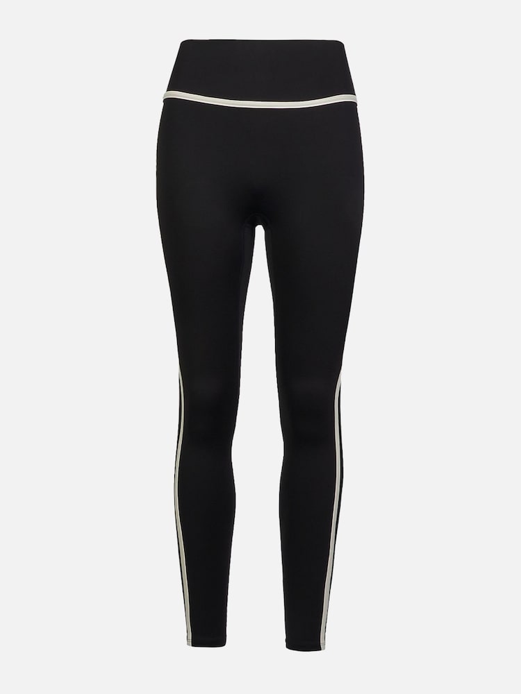 Because Of Alice Black Base Contrast Trim Leggings - Image 5 of 5