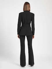 Because Of Alice Black Classic Blazer With Belt - Image 4 of 6