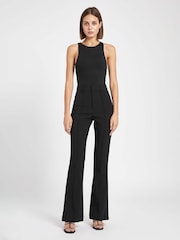 Because Of Alice Black Wide Leg Suit Trousers - Image 1 of 6