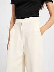 Because Of Alice Cream Effortless Wide Leg Trousers - Image 5 of 6