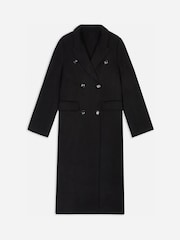 Because Of Alice Black Double Faced Wool Dinner Coat - Image 7 of 7