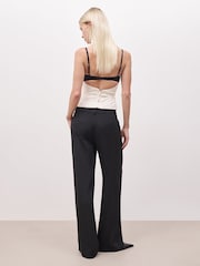 Because Of Alice Cream Tailored Bra Detail Bustier - Image 4 of 6