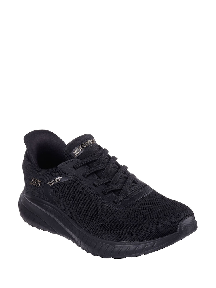 Skechers Wide Fit Bobs Sport Squad Chaos Trainers - Bild 2 von 3