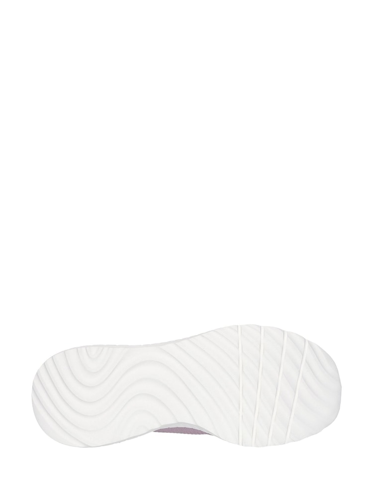 Skechers Purple Wide Fit Bobs Sport Squad Chaos Trainers - Image 5 of 5