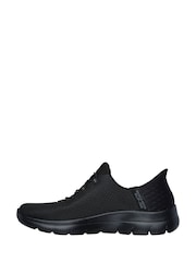 Skechers Black Wide Fit Summits Diamond Dream Trainers - Image 2 of 5