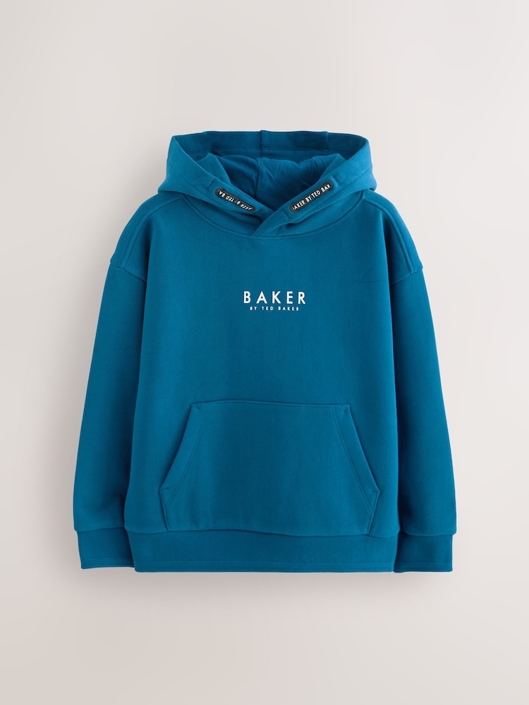 Baker by Ted Baker Heavyweight Overhead Hoodie - Image 1 of 5