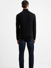 French Connection Black Supersoft Roll Neck Jumper - Image 2 of 4