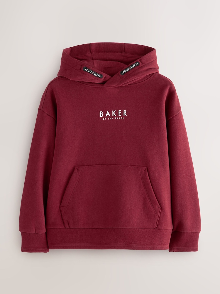 Baker by Ted Baker Heavyweight Overhead Hoodie - Image 1 of 5