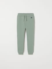 Polarn O. Pyret 100% Organic Cotton Plain Joggers - Image 1 of 3
