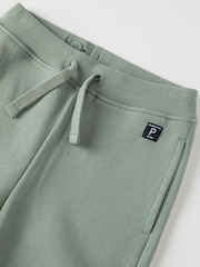 Polarn O. Pyret 100% Organic Cotton Plain Joggers - Image 2 of 3