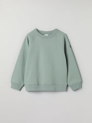 Groen - Polarn O. Pyret Organic Cotton Plain Sweatshirt - Image 1 of 4