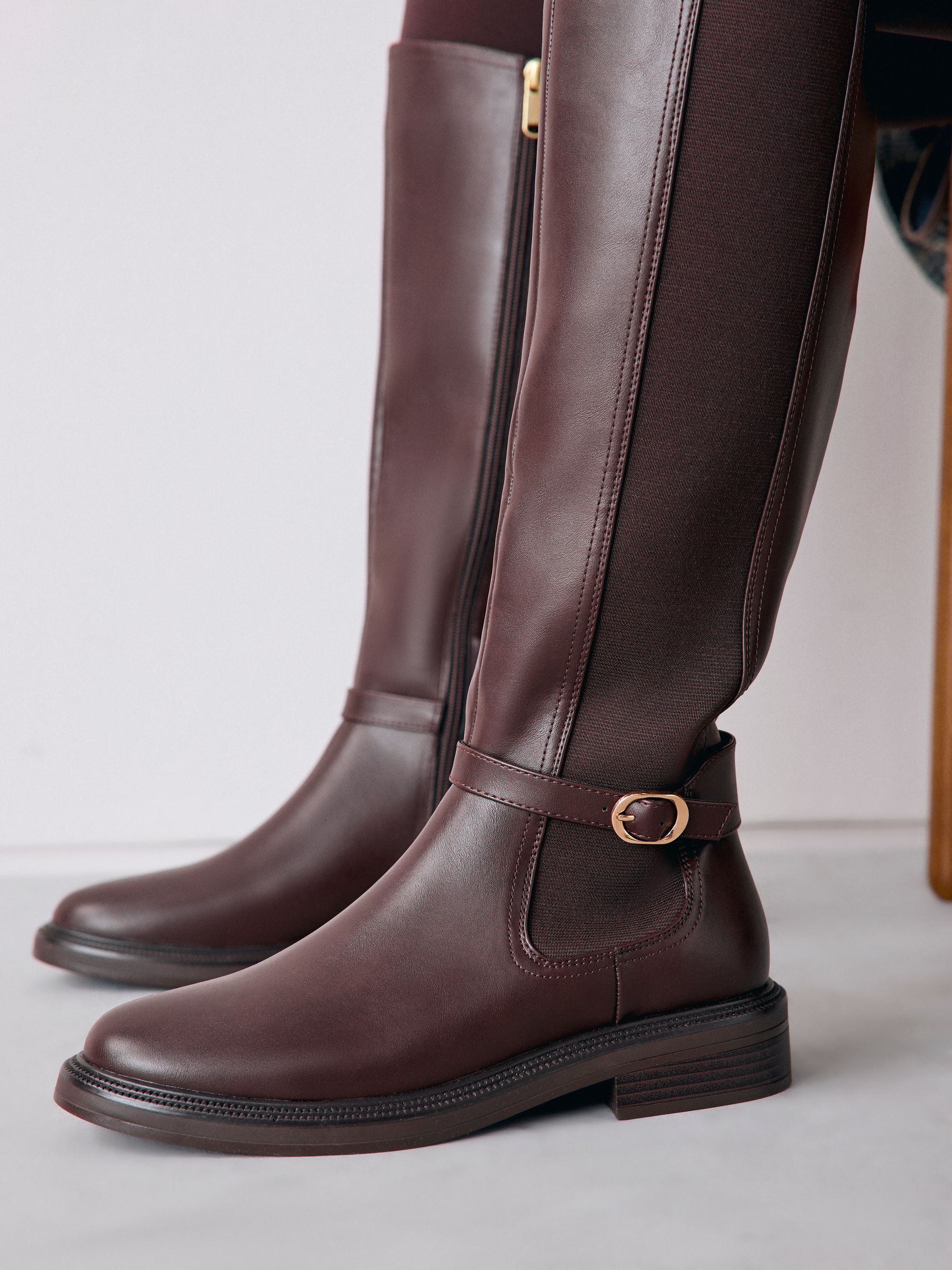 Buy Chocolate Brown Standard/Wide Fit Forever Comfort® Buckle