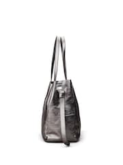Large Indiana Leather Tote Bag With Internal Pouch - Image 3 of 3