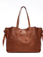 Large Indiana Leather Tote Bag With Internal Pouch - Image 1 of 4