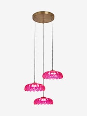 Rockett St George Pink Desert Island Cluster Ceiling Light - Image 5 of 5