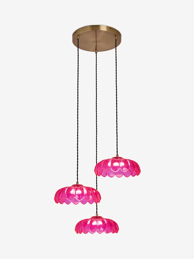 Rockett St George Pink Desert Island Cluster Ceiling Light - Image 5 of 5