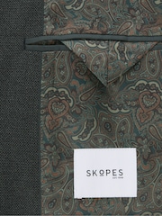 Skopes Green Tailored Harcourt Suit Jacket - Image 6 of 6