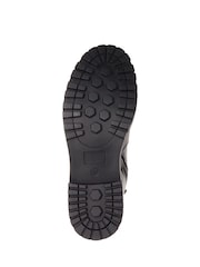 Pavers Black Zip-Up Chunky Ankle Boots - Image 5 of 5