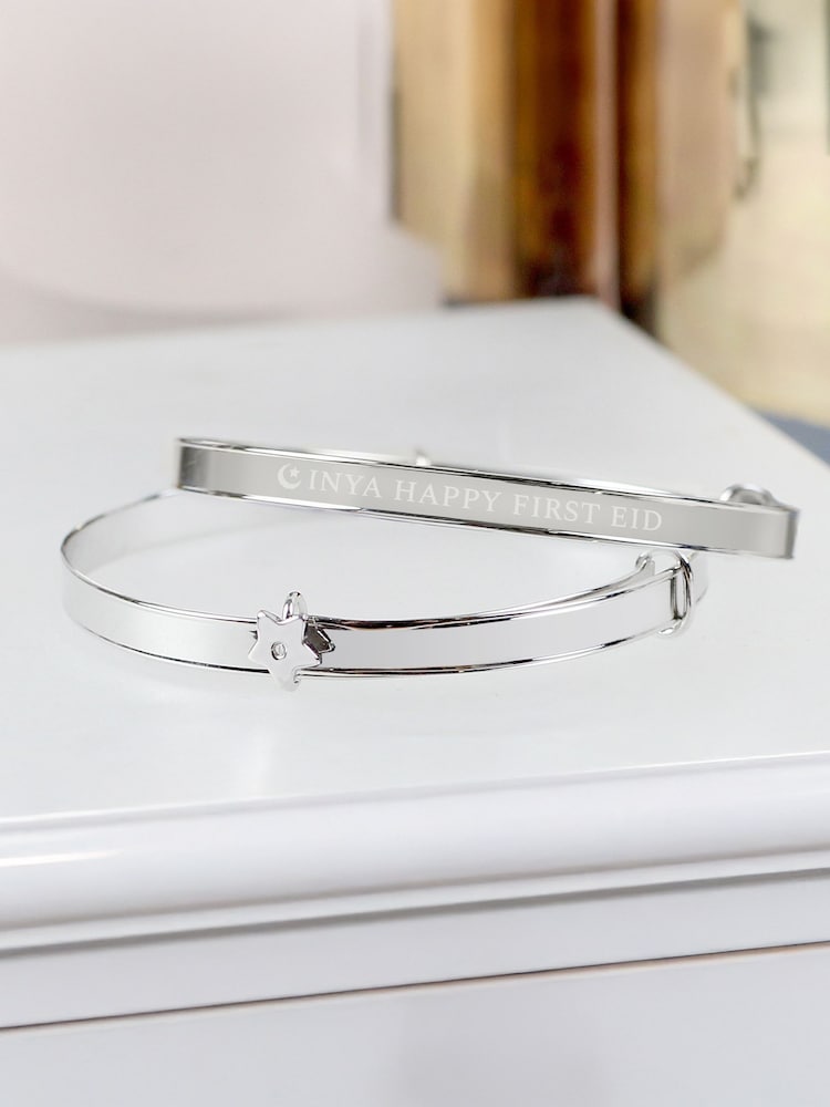 Personalised Eid Sterling Childs Bracelet by PMC - Image 3 of 3