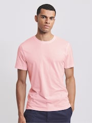 Aubin Pink 100% Cotton Askern T-Shirt - Изображение 1 из 1