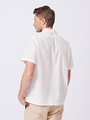 Aubin Apollo Short Sleeve White Shirt - Imagem 2 de 7